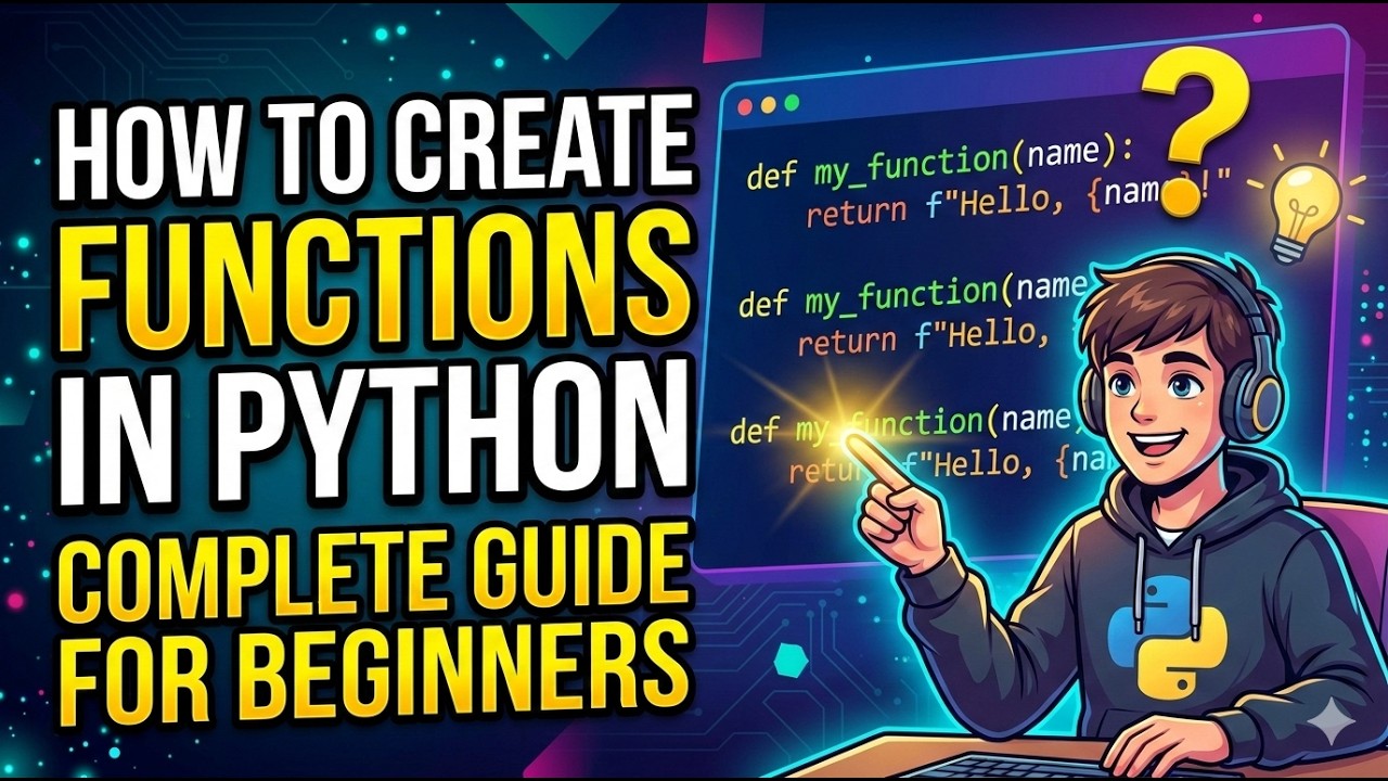 How to define Functions in Python: A Complete Guide for Beginners