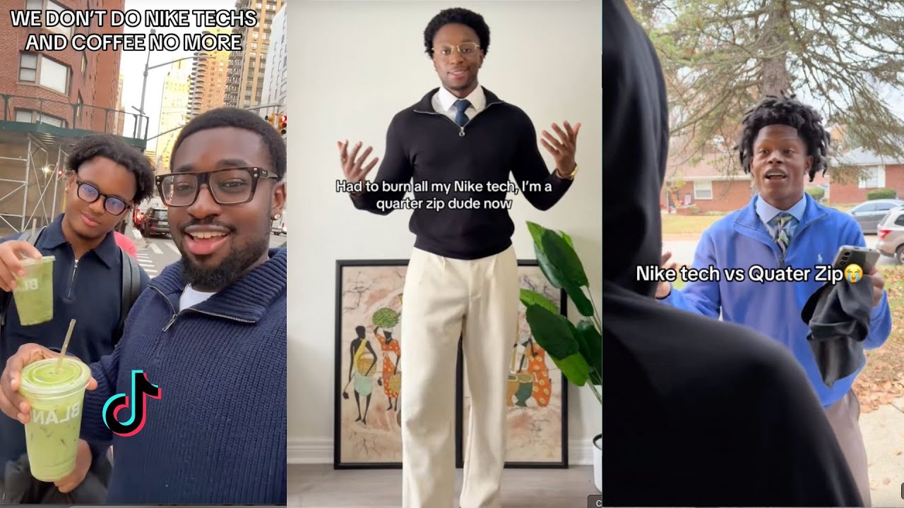 Подборка TikTok движения QUARTER ZIP | Теория диаспоры