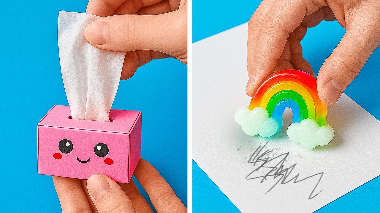 🌈 FIDGETS CARINI DA PROVARE! 💕 Lavoretti soddisfacenti per alleviare lo stress