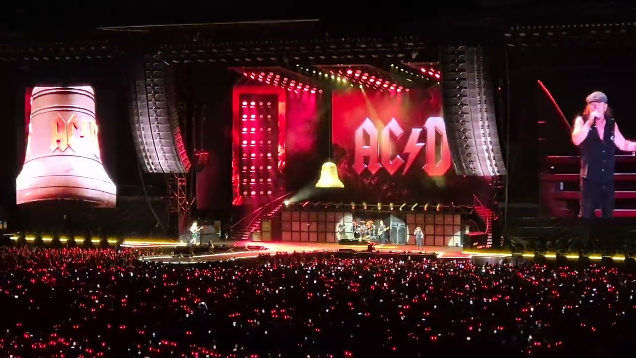 Show ACDC Hells Bells 24 fevereiro 2026 power up tour são paulo 