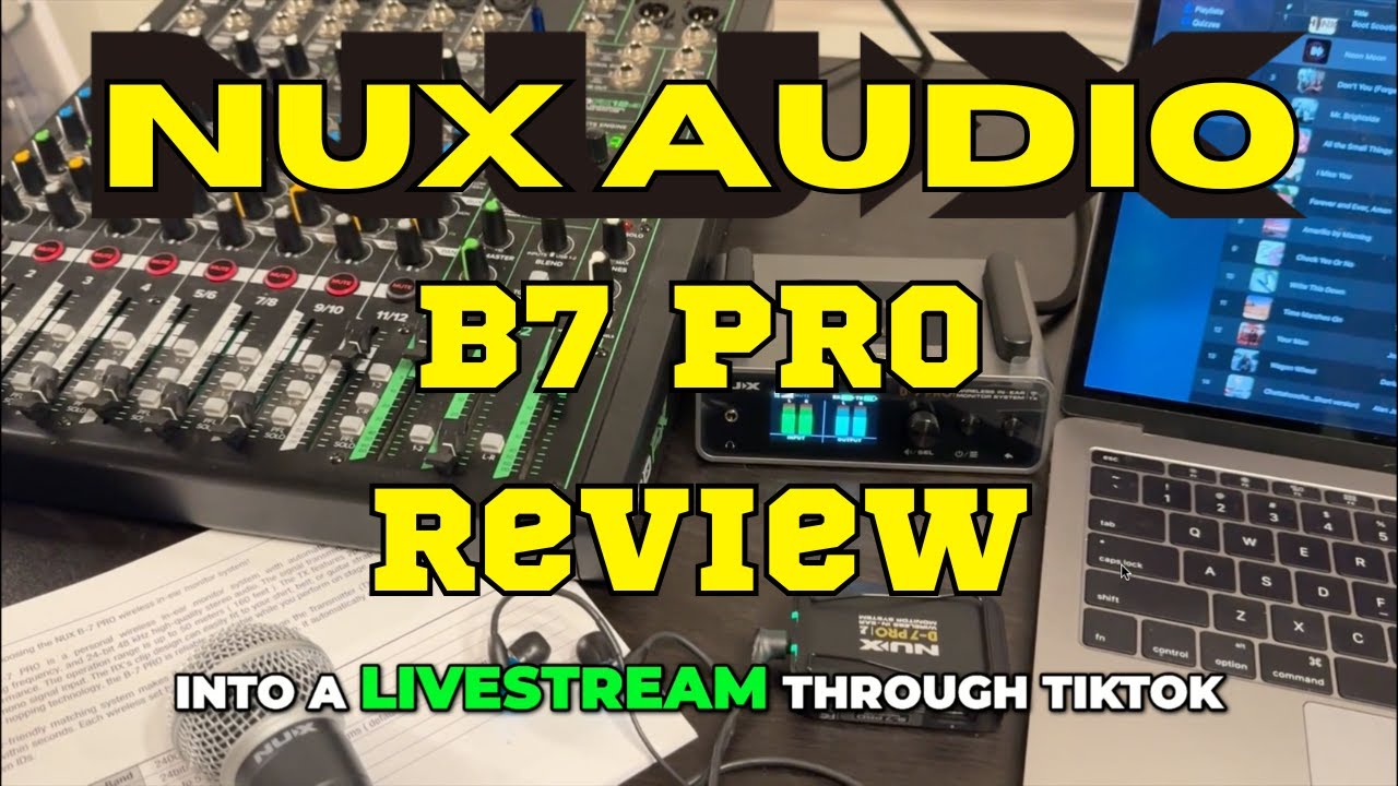 Обзор NUX B7 Pro: ЛУЧШАЯ беспроводная система внутриканального мониторинга для музыкантов и созда...