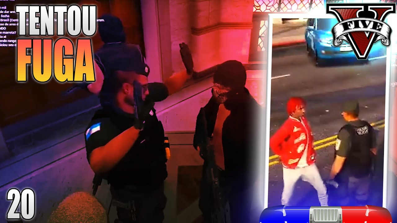 TENTOU FUGA? - GTARP #20 (ESPECIAL POLICIAL)