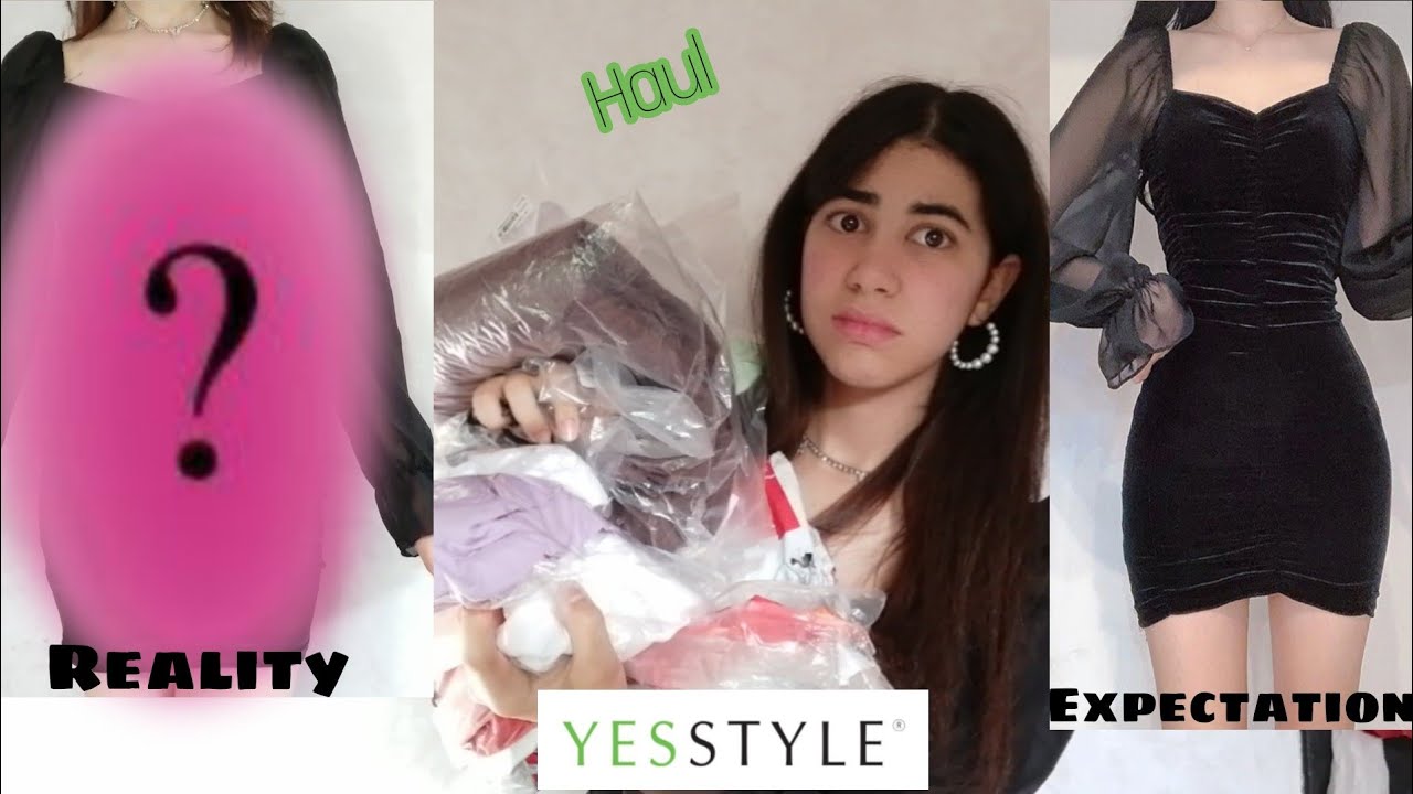 YESSTYLE try on Haul |شنو وصلني من الموقع الكوري يستايل 🛍️