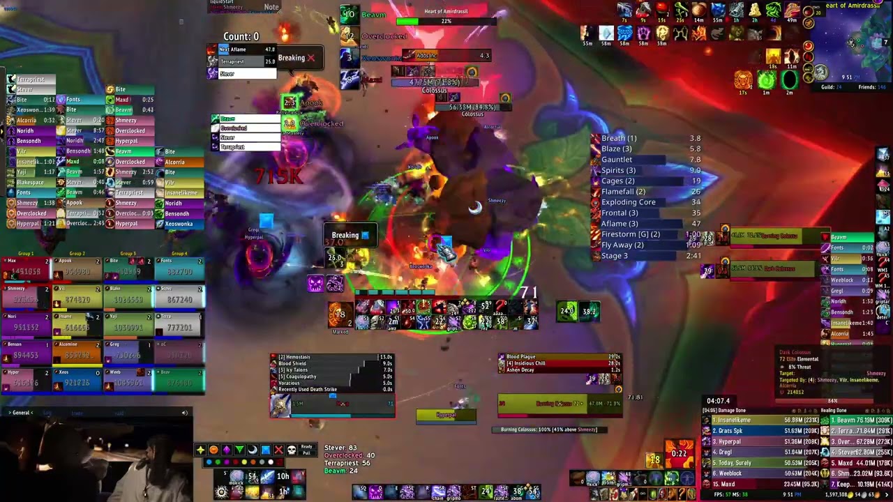 Infinity v Mythic Fyrakk - Blood DK PoV