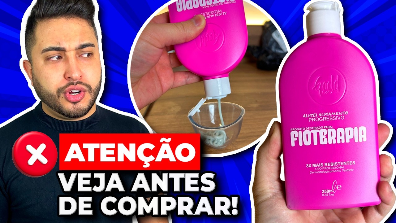 Fioterapia: A Melhor Progressiva sem Formol? É boa? Anvisa liberou a Gold Spell?