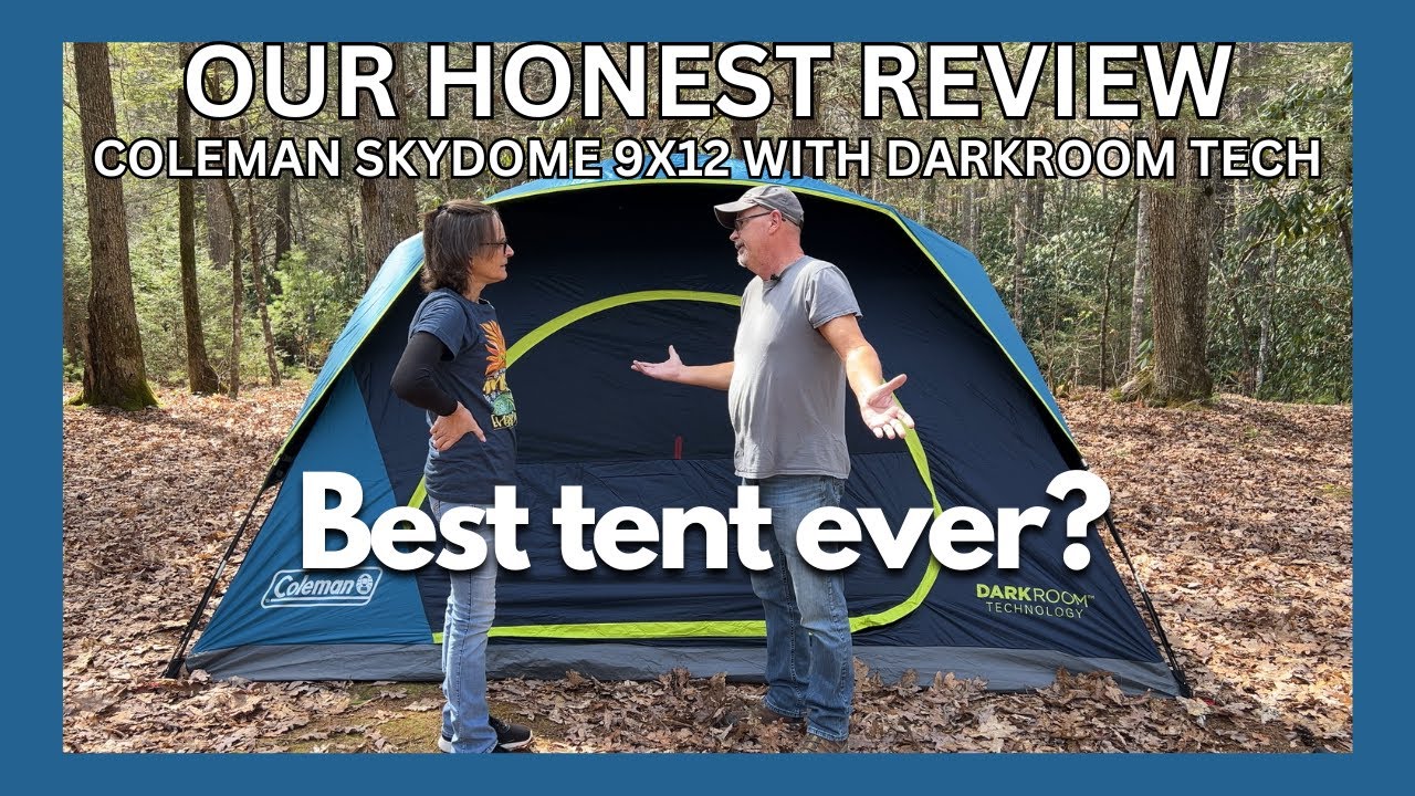 Best Review - Coleman Skydome 9 x 12 with Darkroom technology. Honest Opinion, is this the best tent