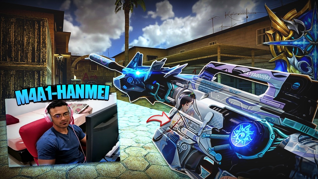 Essa M4A1 tem a SKIN MAIS BONITA do crossfire