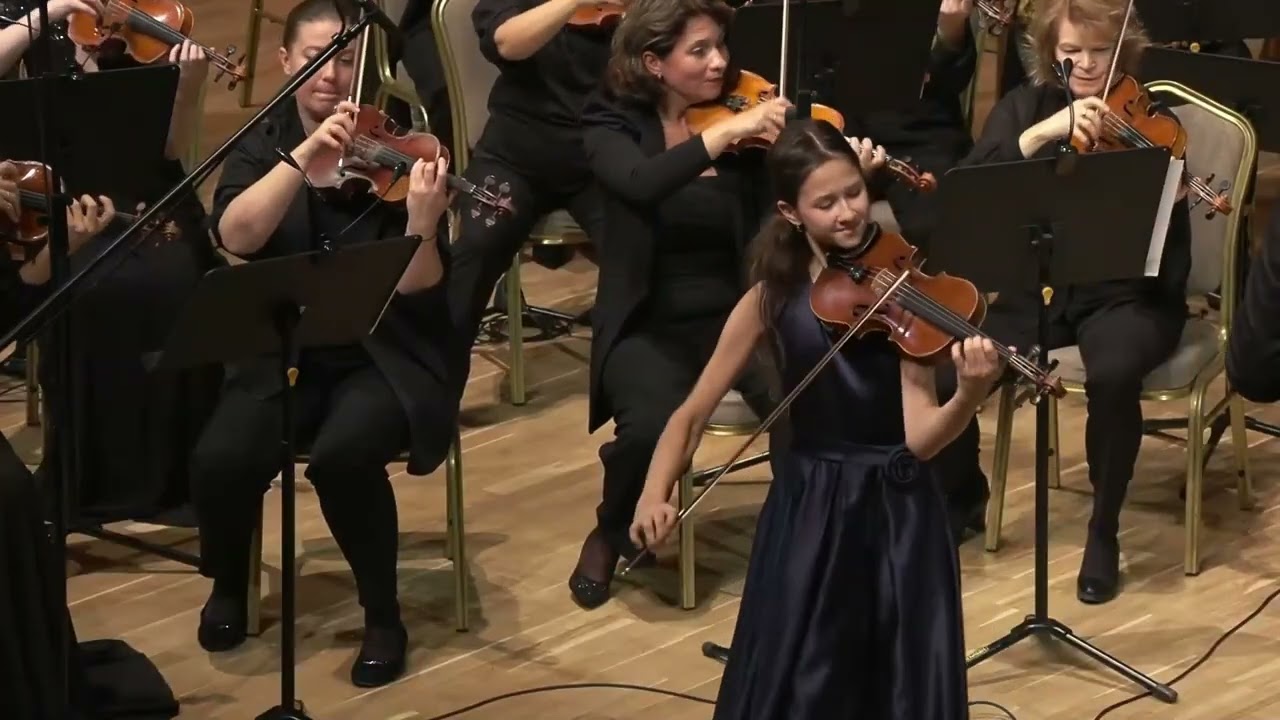 Violin Concerto in E Minor, Mendelssohn, 2-3 mov.   Sofiya Shkulepa (12)