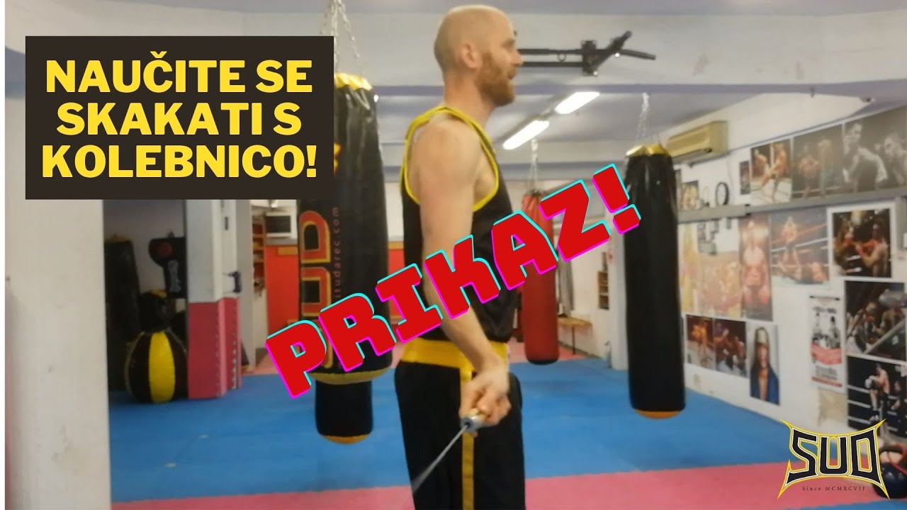 Skakanje s kolebnico, kako se ga naučiti in kaj je pomembno