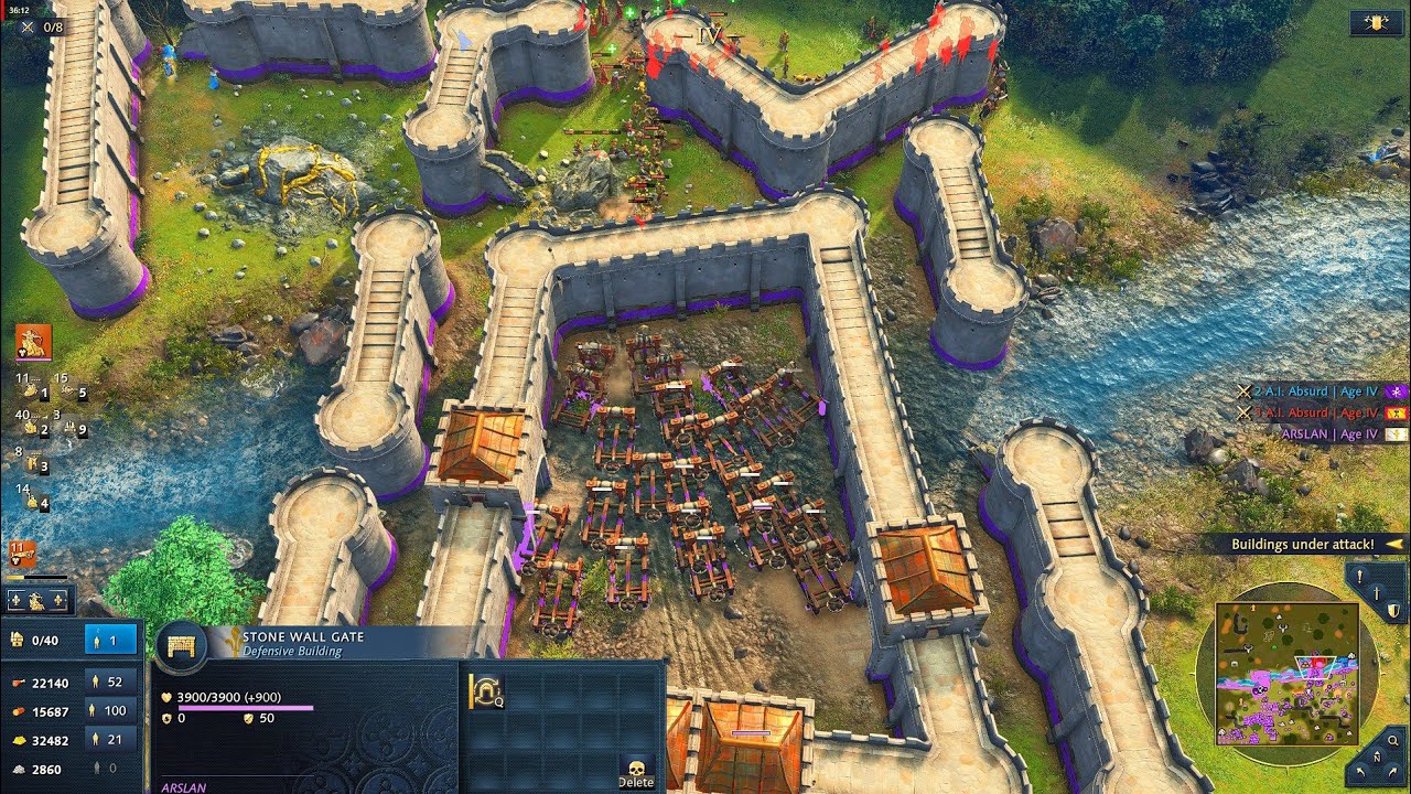 Age of Empires IV | Jeanne d’Arc Heroic Stand | 1v2 Against Byzantines & Malians