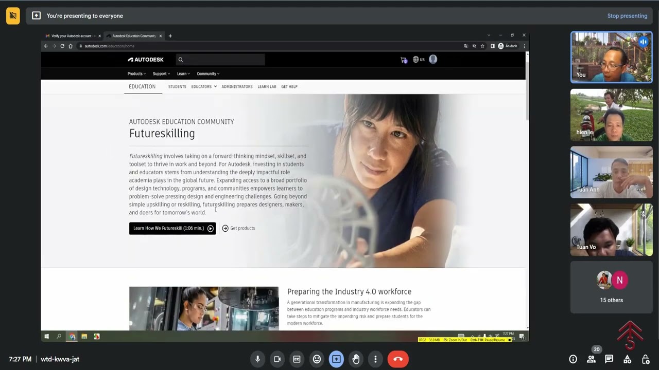 Hướng dẫn đăng ký tài khoản sinh viên từ hãng Autodesk để sử dụng các phần mềm miễn phí