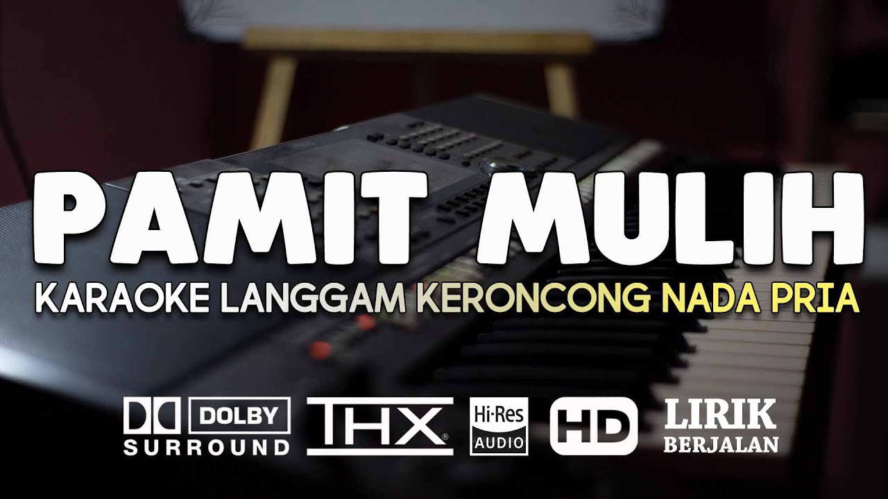 Pamit Mulih Gesang Karaoke Langgan Keroncong