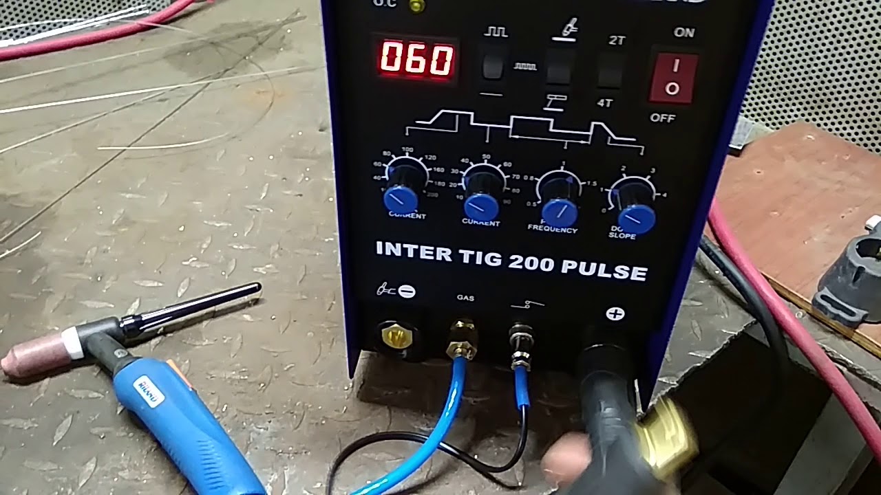 Обзор аппарата AuroraPRO INTER TIG 200 PULSE (TIG+MMA)