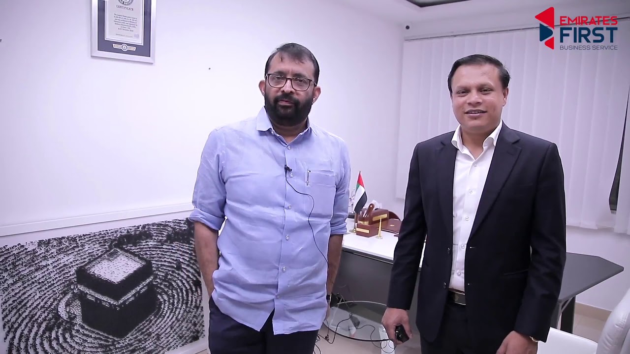 Hon : Speaker of Kerala Shreerama Krishnan visits Efirst Deira Office.