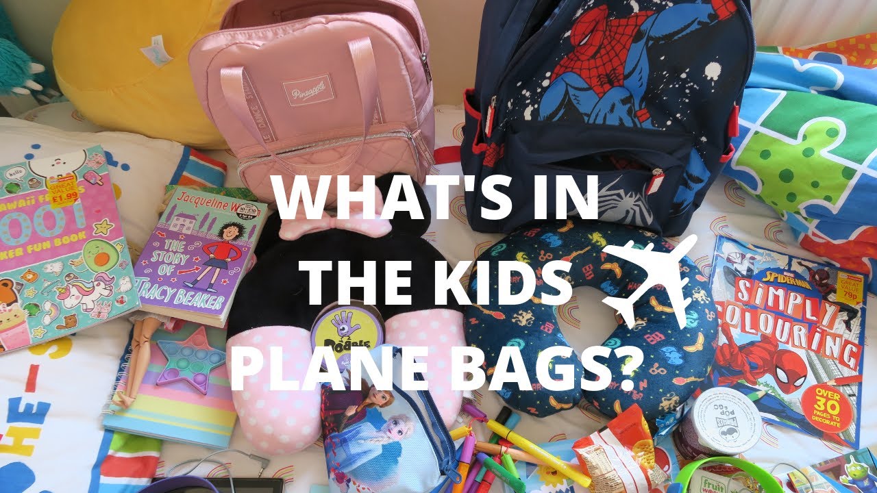 I'M BACK! PACKING FOR OUR HOLIDAY & WHATS IN THE KIDS PLANE BAGS? 🌴🌞