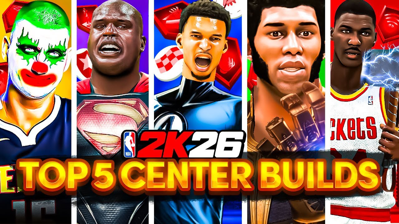 Data Proves These Are the 5 Most Dominant Center Builds in 2K26!