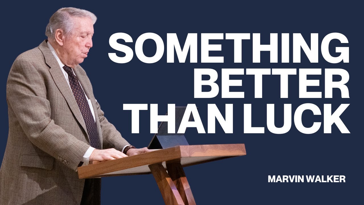 Marvin Walker | Something Better Than Luck