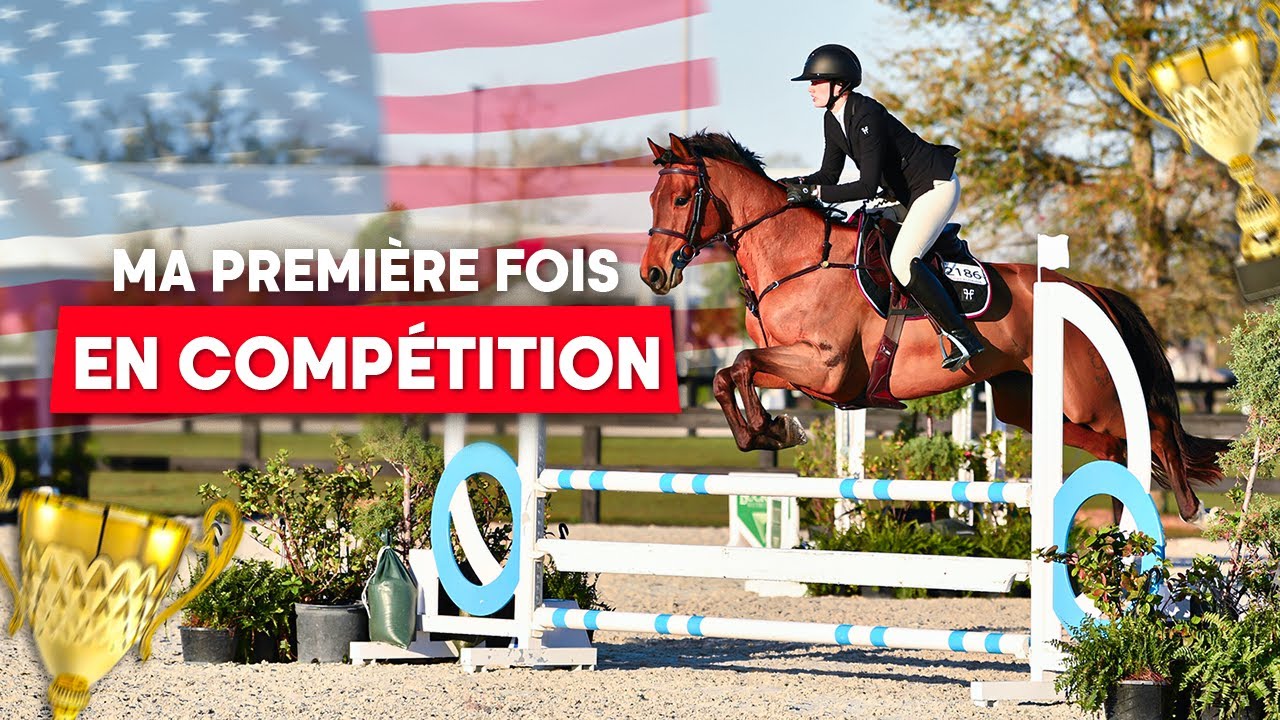 DE RETOUR EN CSO APRÈS 7 ANS... aux États-Unis sur un des plus beaux terrains de concours du monde 🐴