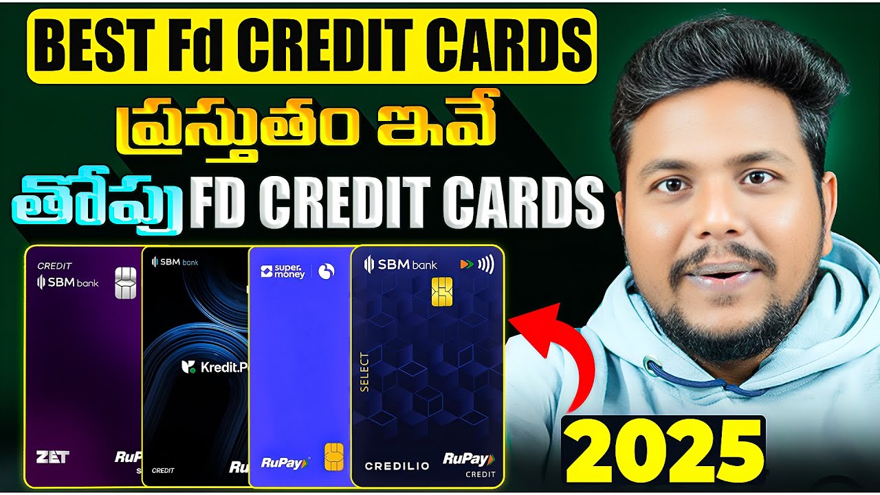 Best FD Credit Cards 2025 | Credit Card For Beginners | Lifetime Free | Best Secured Credit Cards