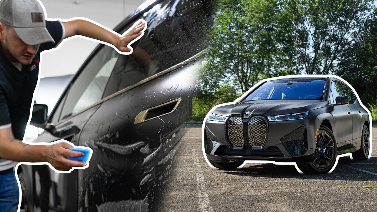 BMW iX gets a NEW LOOK! XPEL Stealth PPF