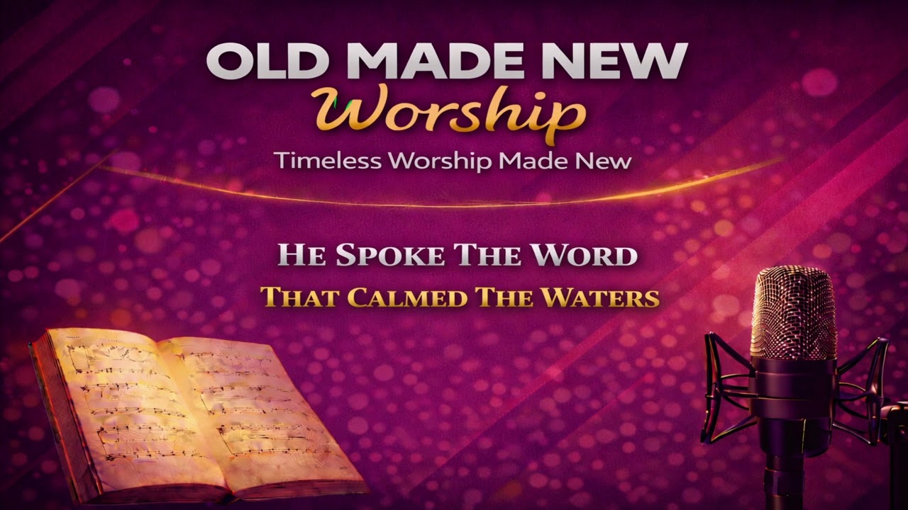 He Spoke the Word that Calmed the Waters