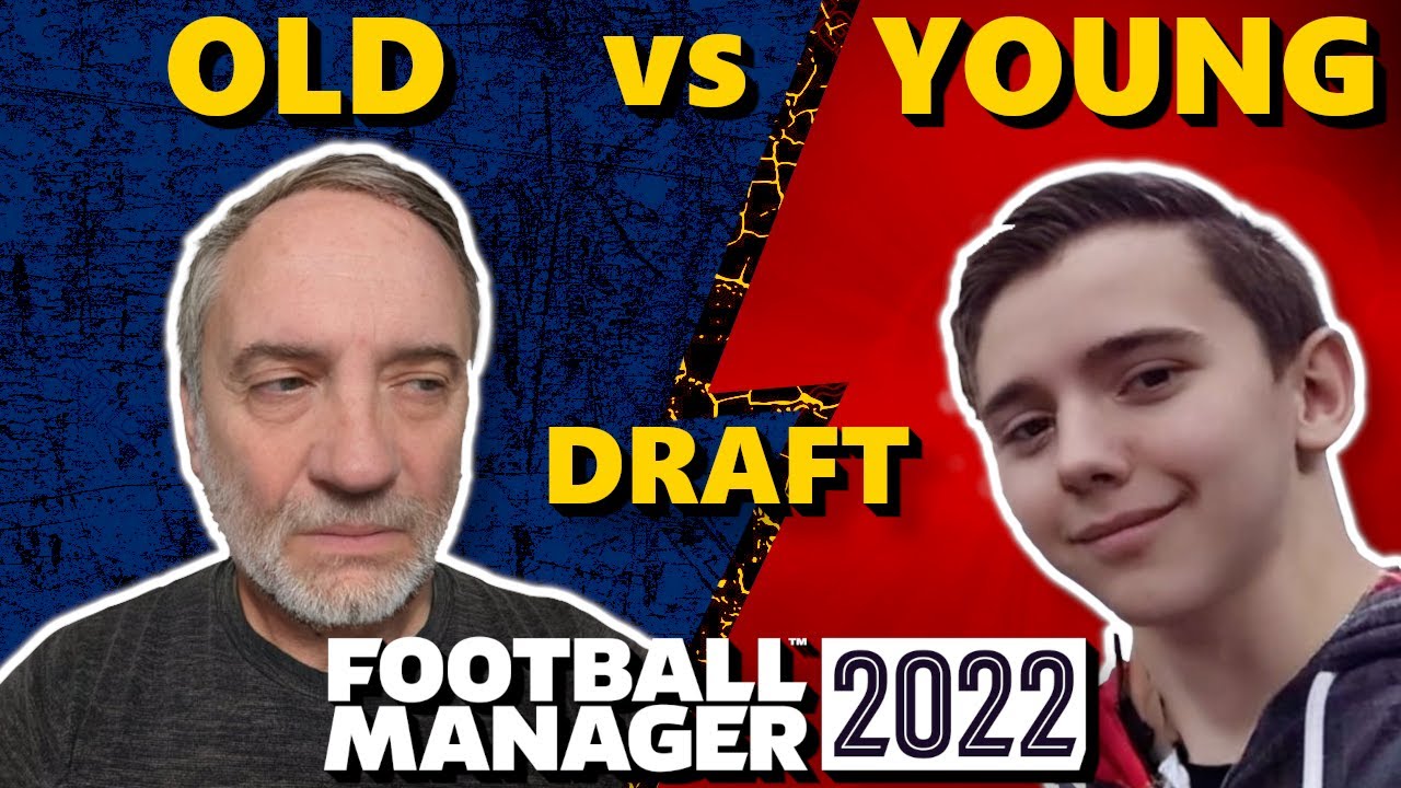 OVER 30S or UNDER 30s WHO ARE BETTER ?! | FM22 Draft Vs @AndrewPlaysFM | FOOTBALL MANAGER 2022