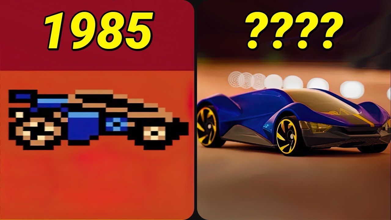 Evolution of Hot Wheels Games