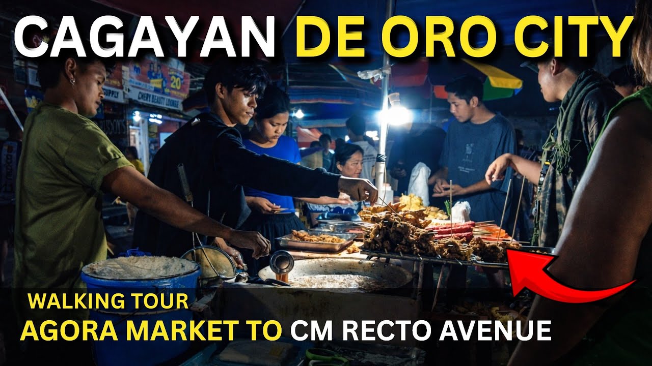 Cagayan de Oro Night Walk: Agora Market to CM Recto Avenue (2026)