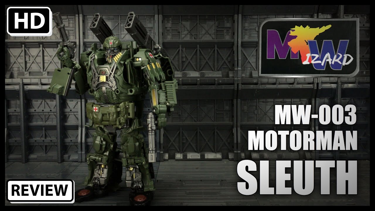 Wei Jiang Model Wizard MW-003 Motorman Sleuth KO Oversized Transformers The Last Knight Hound