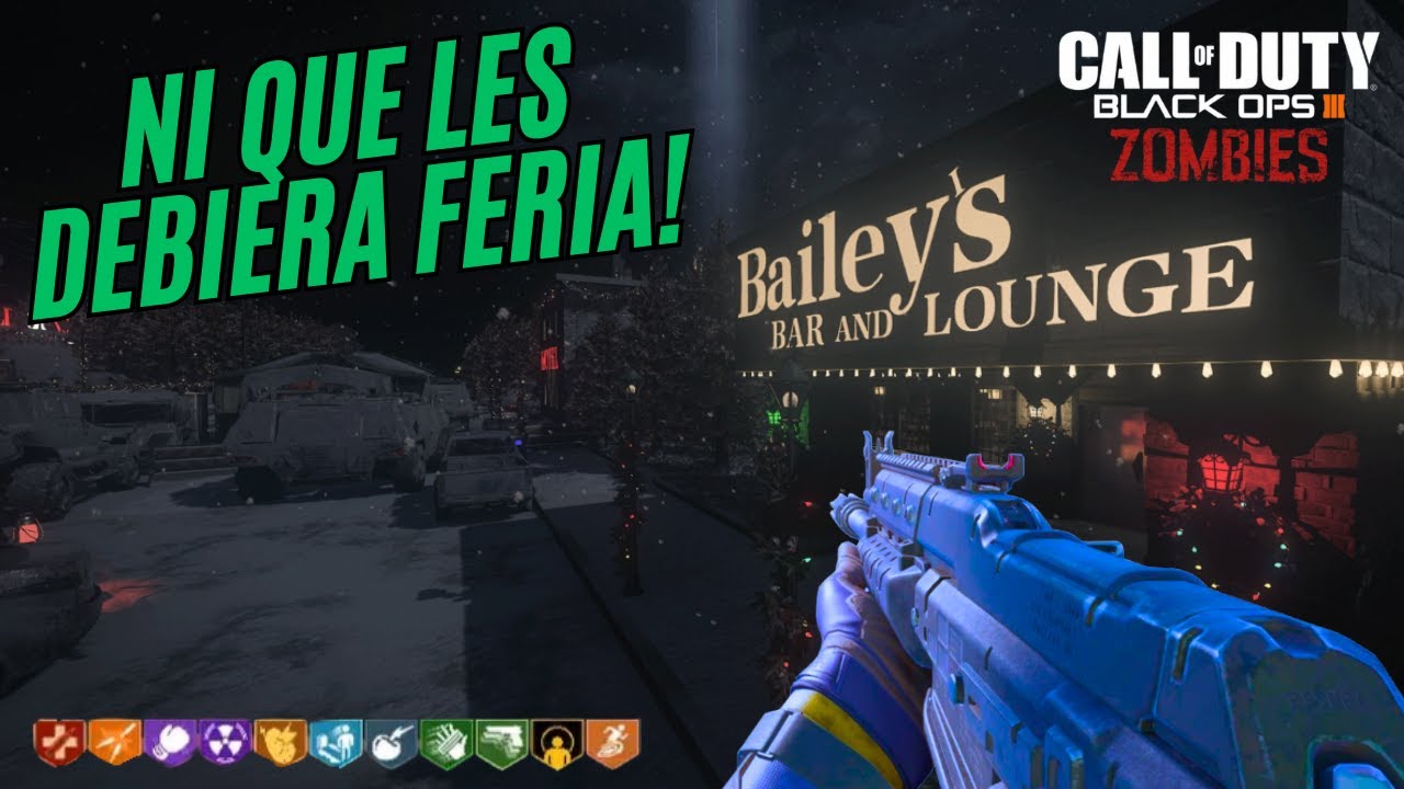 BIENVENIDOS AL PUEBLO NAVIDEÑO DE BLACK OPS 3 ZOMBIES SUPER CORRELONES
