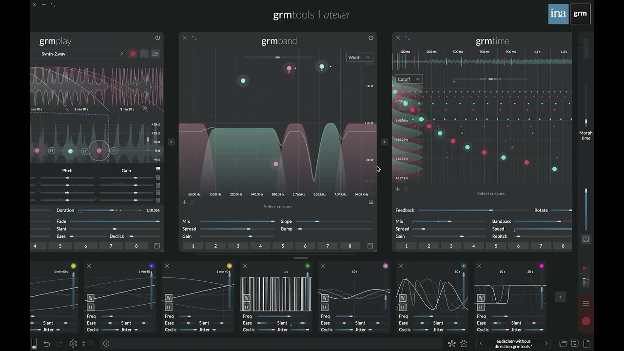 GRM Tools Atelier – Drone, Noise & Voice