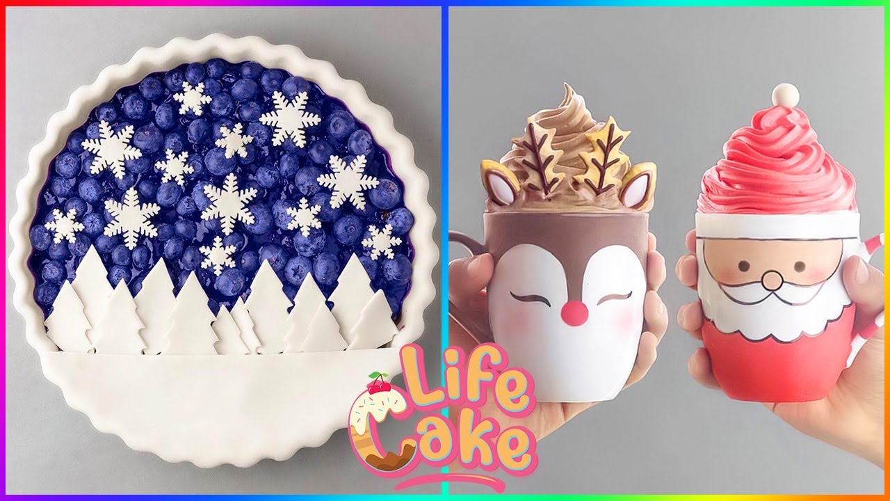 Simple Christmas Cake Decorating 🎅🏻🎄 Amazing Holiday Cake Decorating Ideas