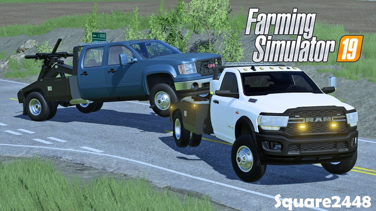 REPOING THE COMPETITIONS TOWTRUCK! | New Ram 3500 Wrecker | Lifted Cummins | Offroad Camper | FS19
