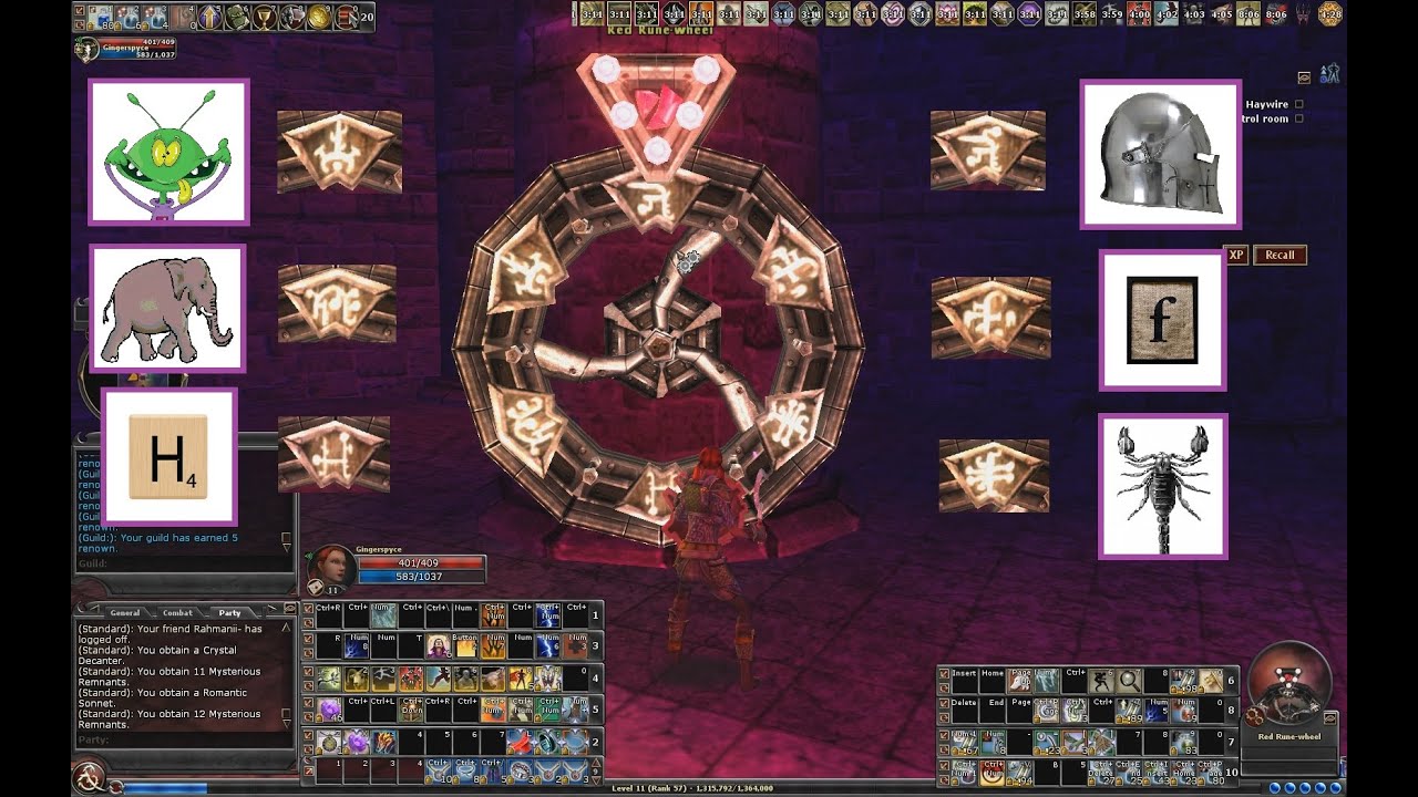 DDO - How to do the Haywire Foundry (VON 4) Puzzle Wheels