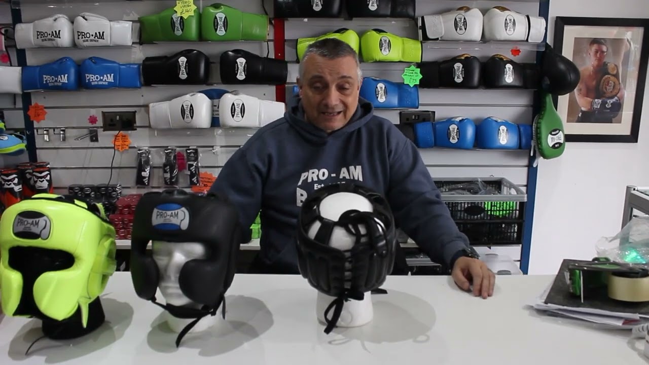 Our Brand New Light Weight Headguard | Pro-Am Boxing