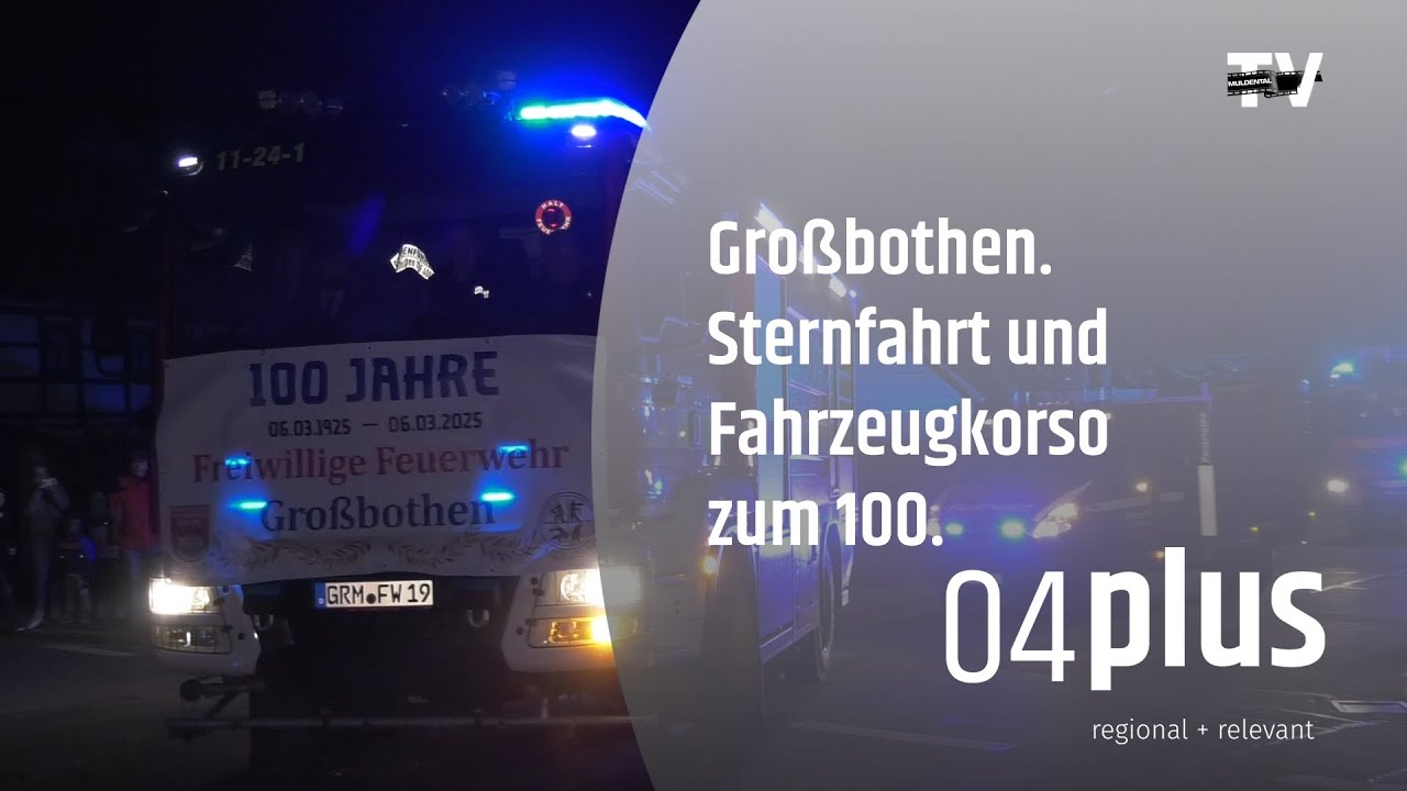 Sternfahrt und Fahrzeugkorso zum 100. Jubil&auml;um der Feuerwehr