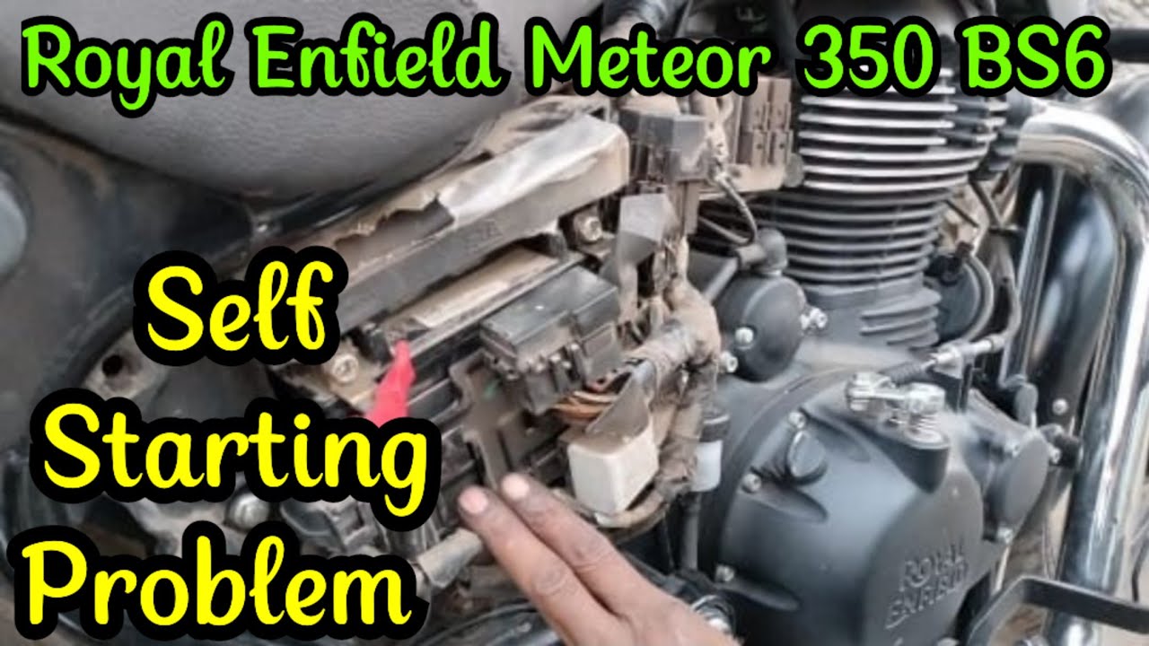 Self Starting Problem | Royal Enfield Meteor BS6 #viralvideo #viralyoutubevideo #bs6 #youtube #viral