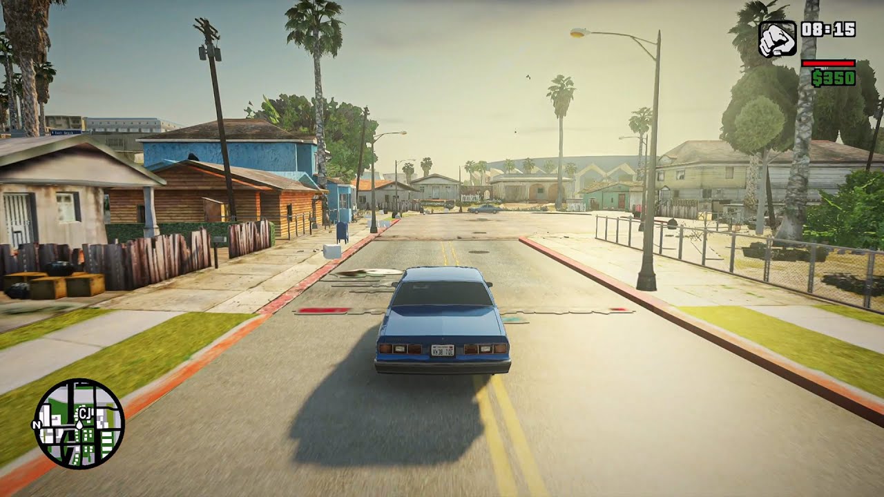 Criei um GTA San Andreas ULTRA REALISTA versão 2025