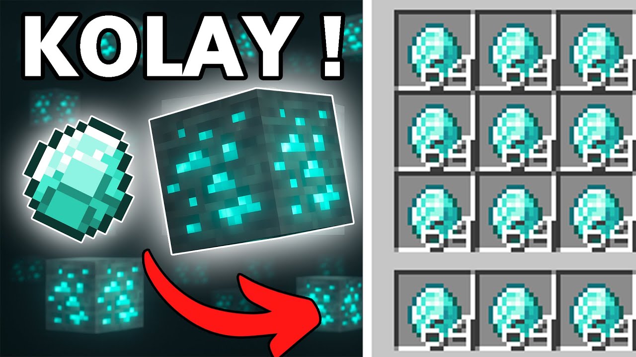 Minecraft'ta En Hızlı Elmas Bulma Y&ouml;ntemi 1.21