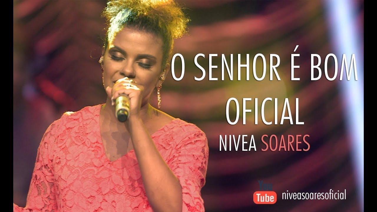 Nivea Soares - O SENHOR É BOM  - Junior Guedes -( Drum cam)