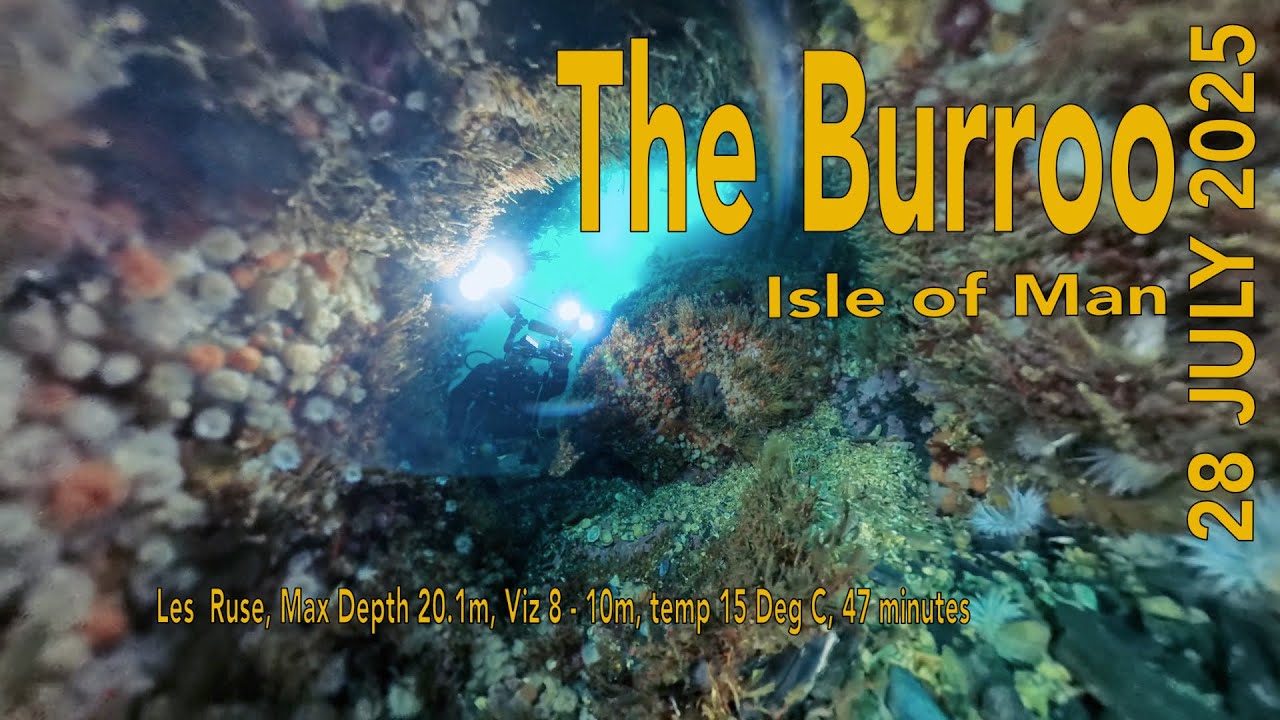 Scuba Diving, The Burroo reef, Isle of Man, one of the best dives in the UK.