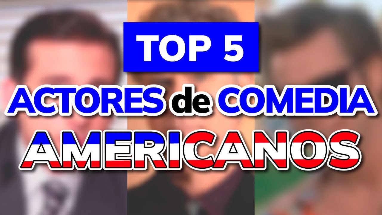 🥇 5 Mejores ACTORES de COMEDIA AMERICANOS (2026)