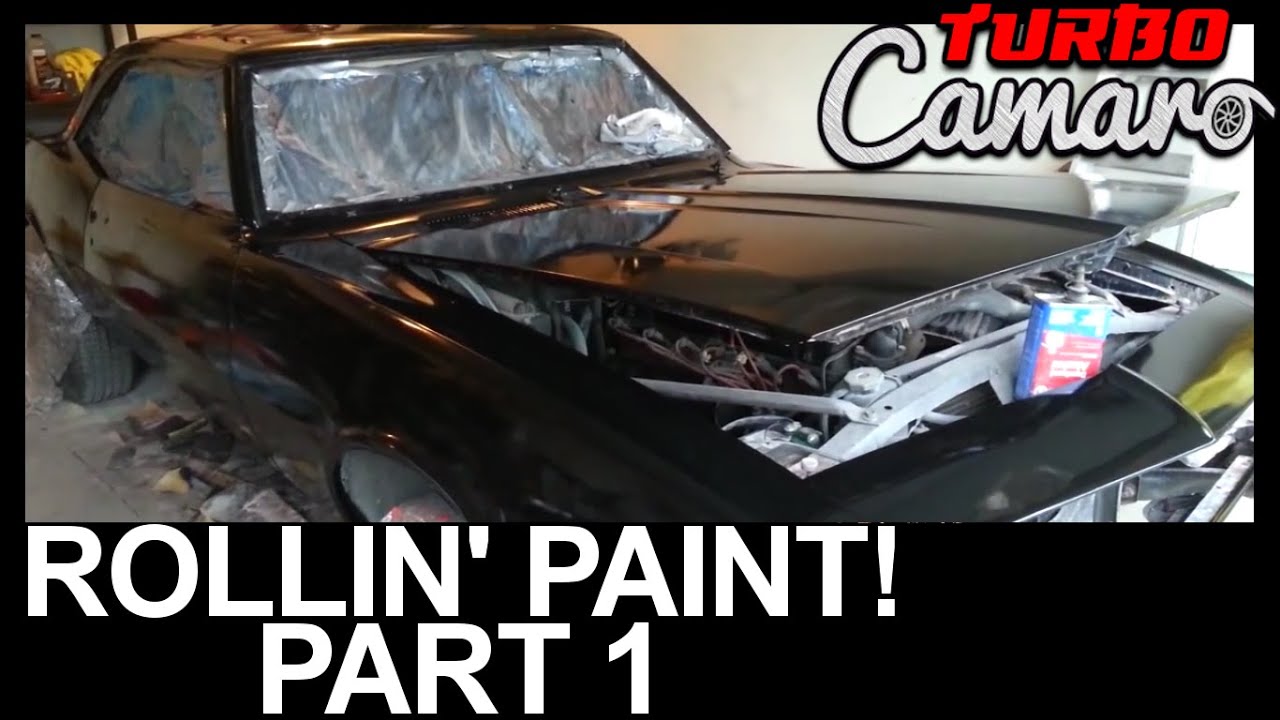 1967 Camaro - Rolling On Black Tremclad Paint [Part 1]