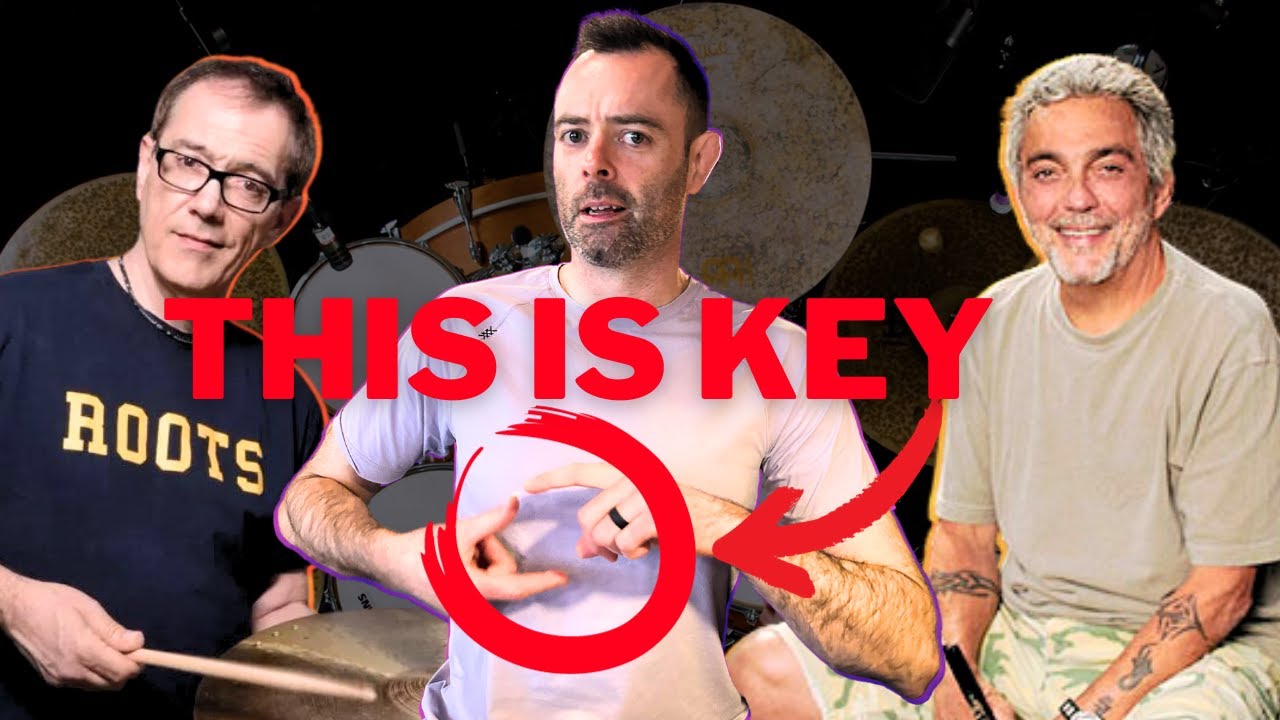 The Secret to Tom Sweeps Like Vinnie, Steve Gadd, and Bonham