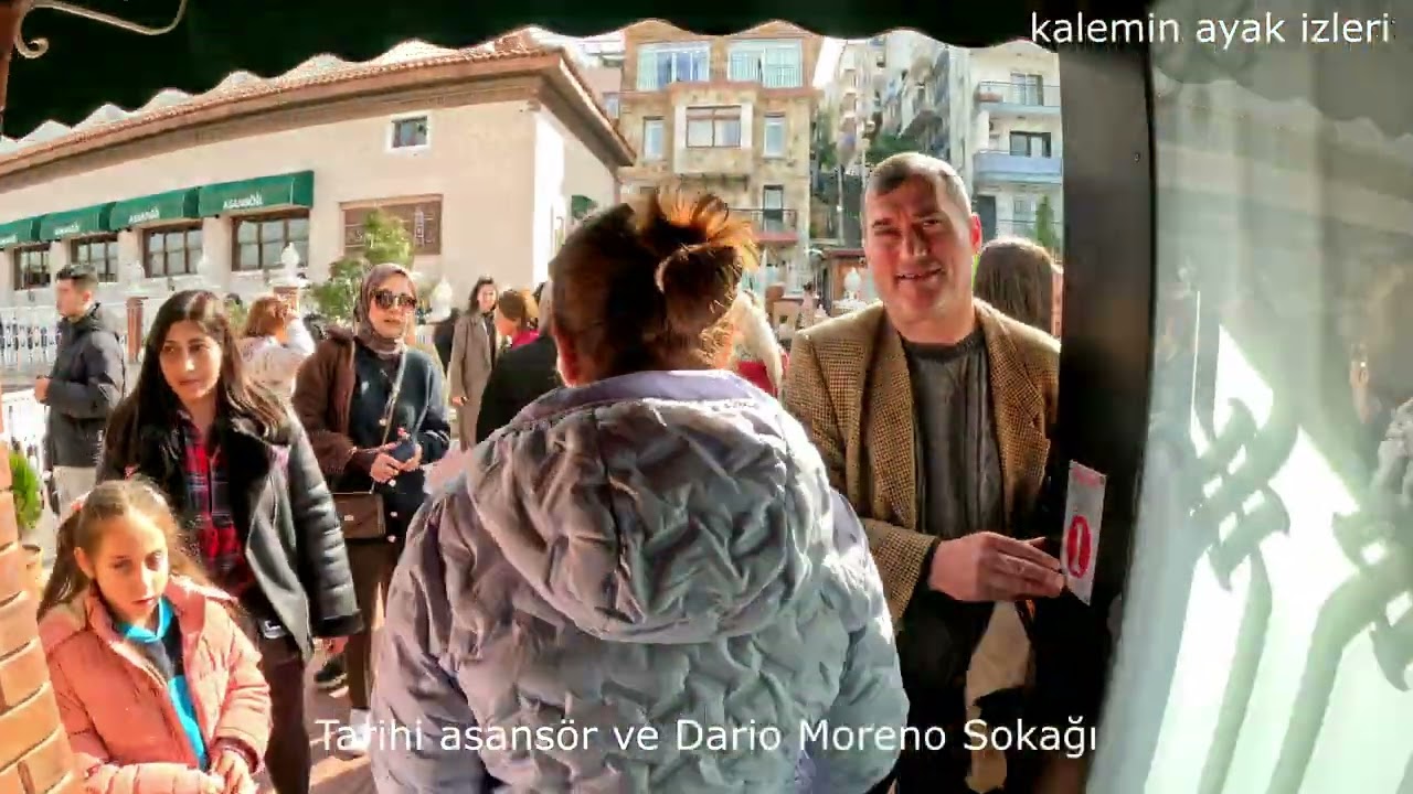 Tarihi Asansör ve Dario Moreno Sokağı