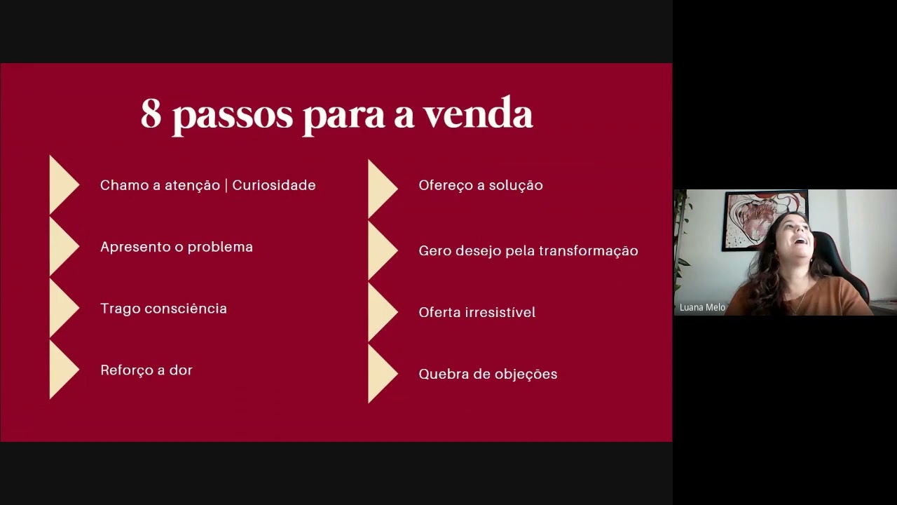 8 passos para venda