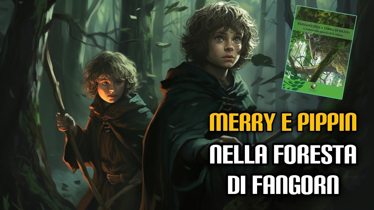 Merry e Pippin nella foresta di Fangorn