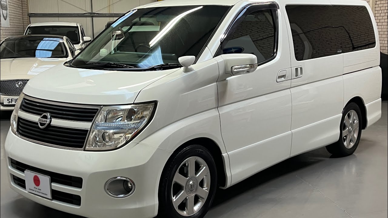 2009 Nissan Elgrand E51 2.5 V6 Highway Star Automatic 8 Seater For Sale At Drive Japan