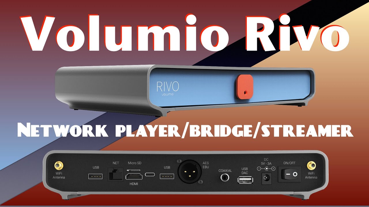Volumio Rivo Music Player Transport