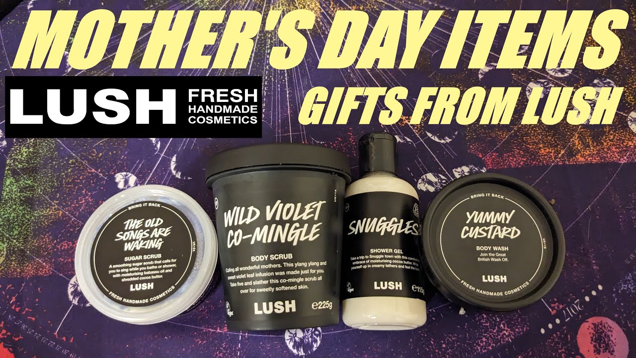 LUSH MOTHER'S DAY HAUL ITEMS 2024/FREE GIFT FROM LUSH 💗🥰🥰
